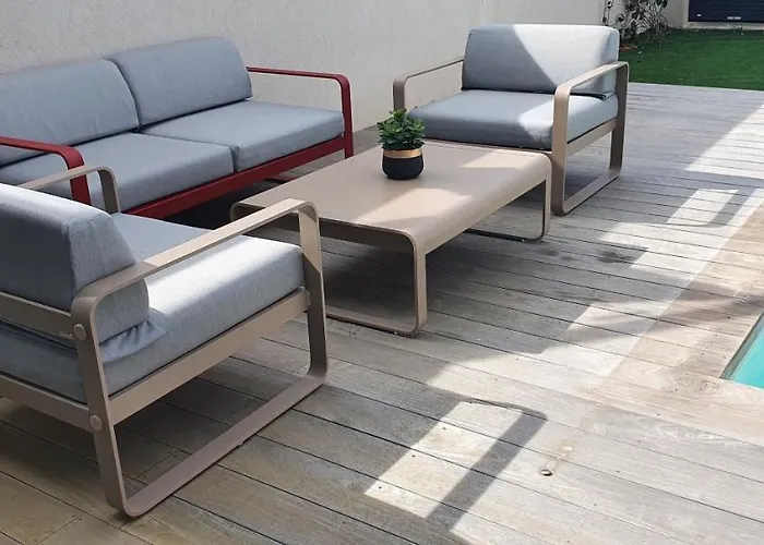 Villa Nananthee T5 De Luxe,4-8 Pers, Piscine Privee Chauffee